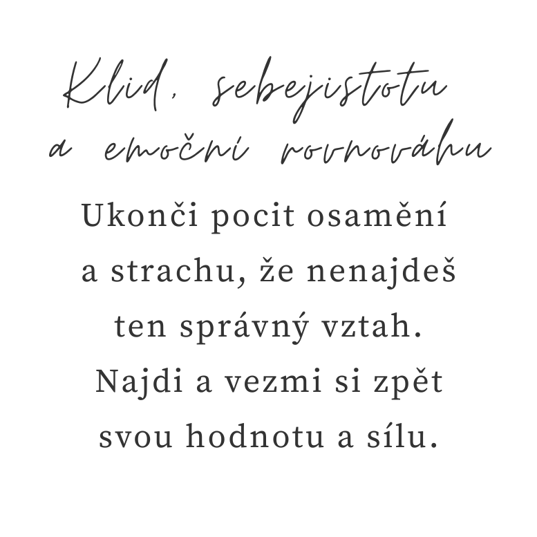 sebejistota a životní rovnováha